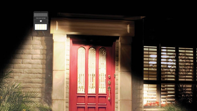 Solar-Powered Motion Sensor Light, $6 with code KCEP5INC